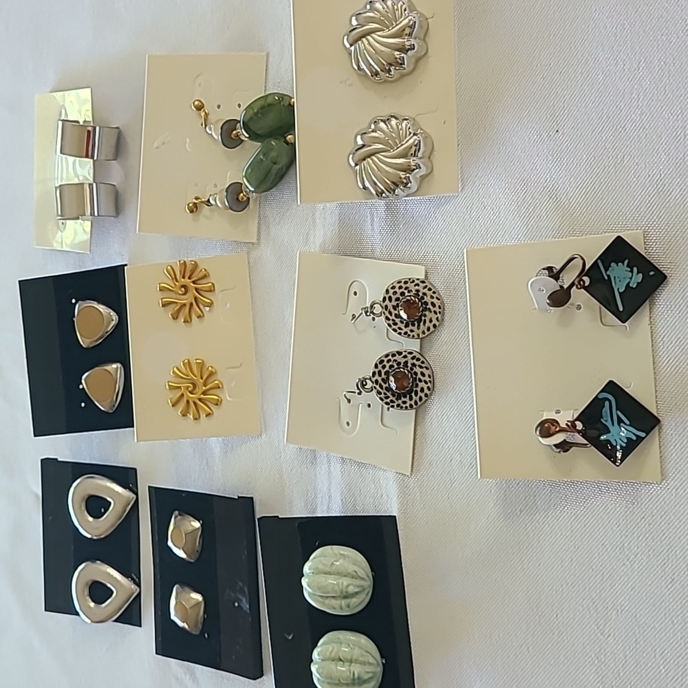 Vintage Pierced Earrings